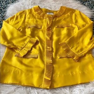 Beautiful J.Crew silk blouse/jacket